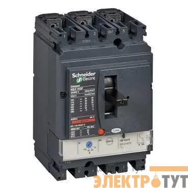 Выключатель автоматический 3п 3т 16А 36кА NSX100F TM16D SchE LV429637
