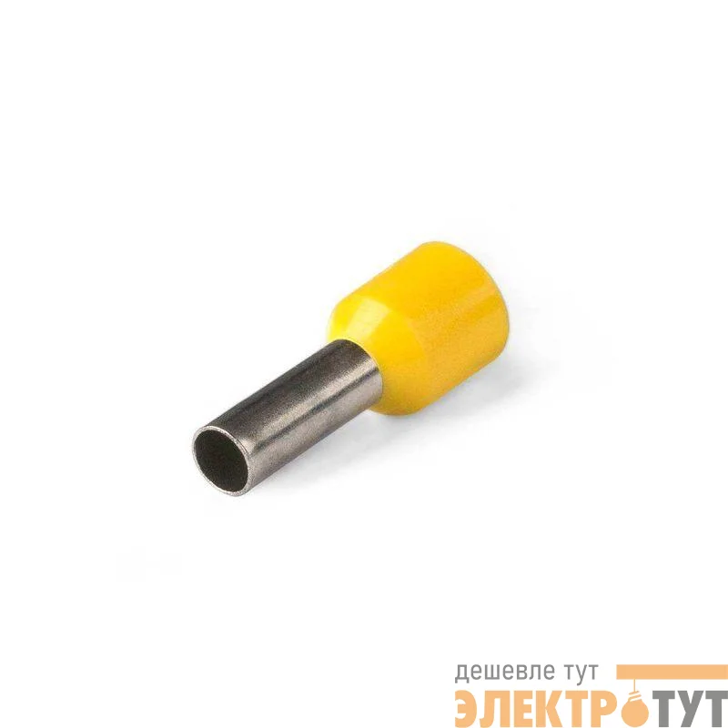 Наконечник штыревой втулочный изолированный НШВИ 6.0-10 КВТ 92306