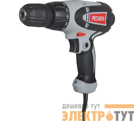 Шуруповерт сетевой СШ-550-1 Ресанта 75/16/2