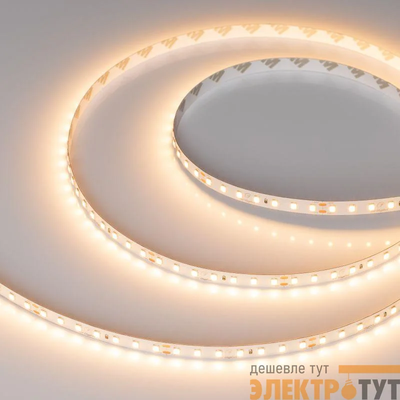 Лента светодиодная UL-A112-8mm 24V Warm 2700К 7Вт/м IP20 (уп.5м) Arlight 052764