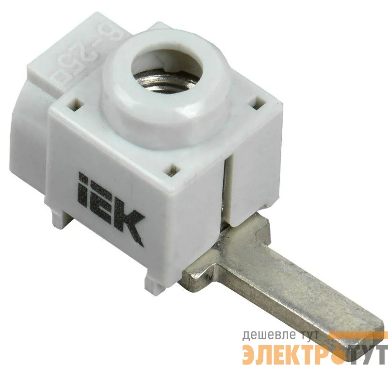Клемма вводная для мод. оборуд. КВМ 4-25мм (прямой ввод) IEK YKVM-4-25-F
