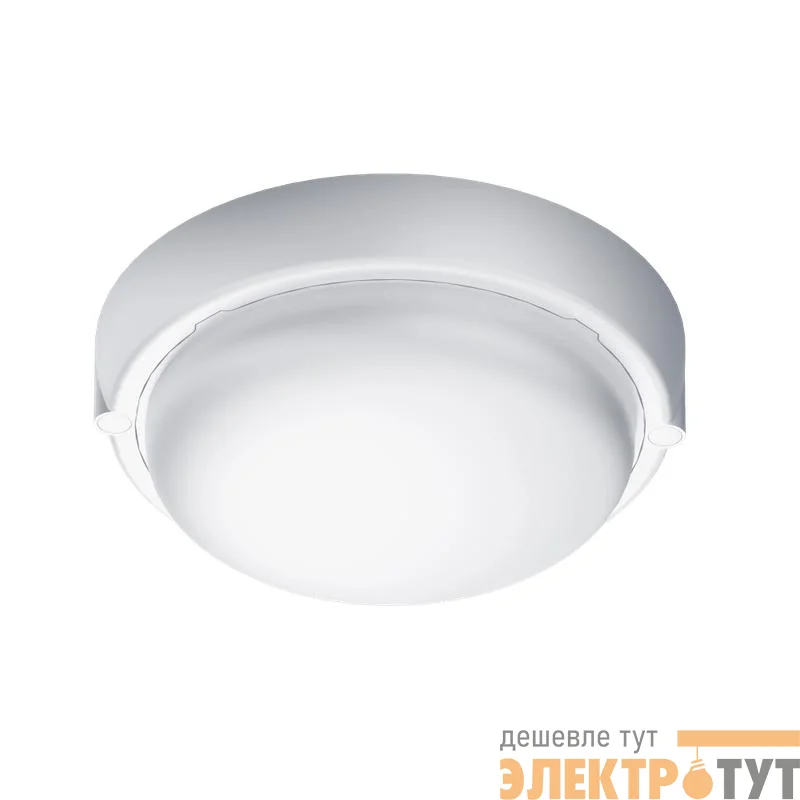 Светильник светодиодный 90 237 OBL-R5-12-4K-WH-IP65-LED 12Вт 4000К IP65 1180лм ЖКХ круг пластик бел. ОНЛАЙТ 90237