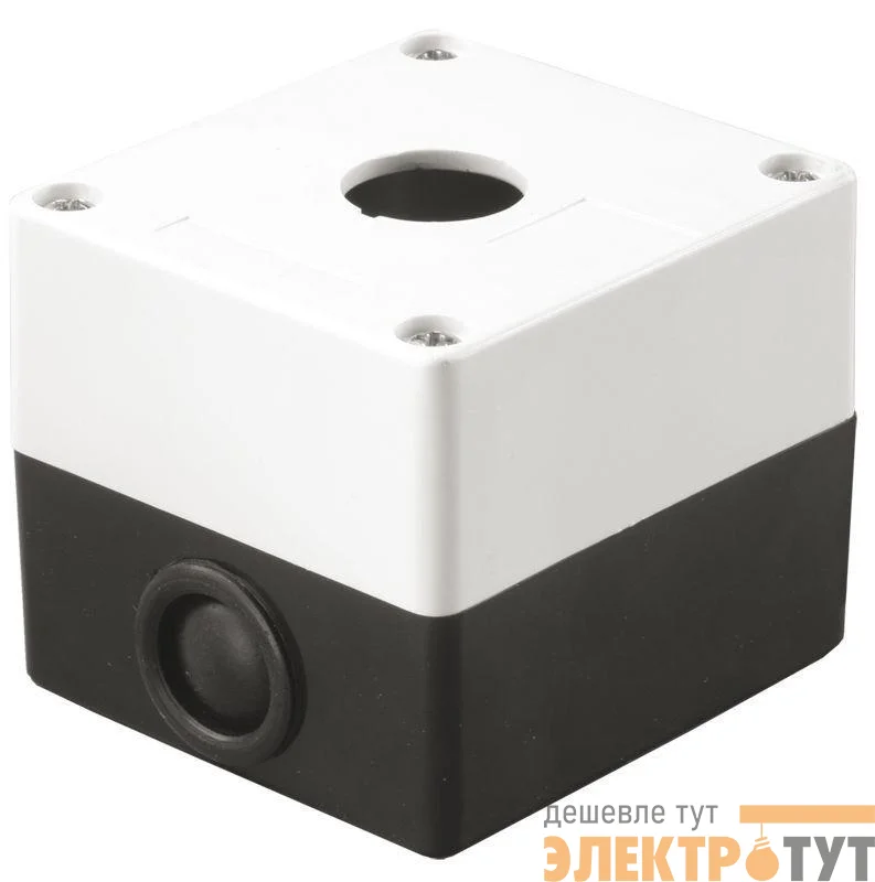 Корпус КП 101 1-м для кнопок бел. IEK BKP10-1-K01