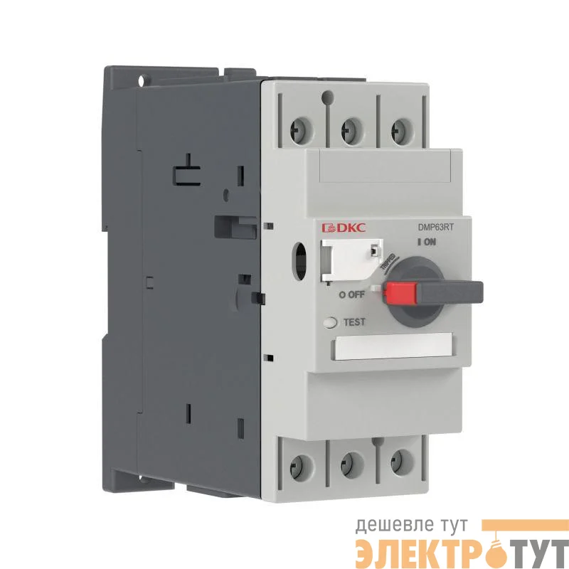 Выключатель автоматический защиты двигателя YON DMP63RT с уставкой 36-45A 3P 50кА YON DMP63RT-0045