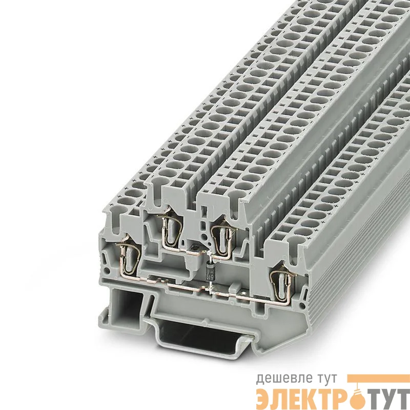 Блок клеммный КНЗ 2.5-2У-Д/Н-В СТЭЗ 10200072