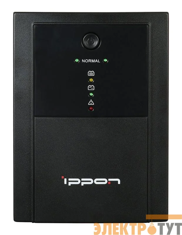 Источник бесперебойного питания Back Basic 1500 Euro 900Вт 1500В.А черн. IPPON 1108022