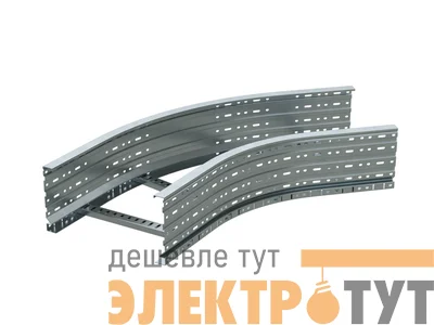 Угол для лестн. лотка горизонтальный 45град. 80х400 R-660 DKC ULC684