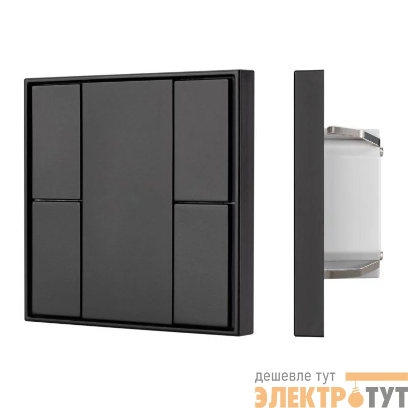Панель KNX-223-4-BLACK (BUS) (IP20 пластик) INTELLIGENT ARLIGHT 028758