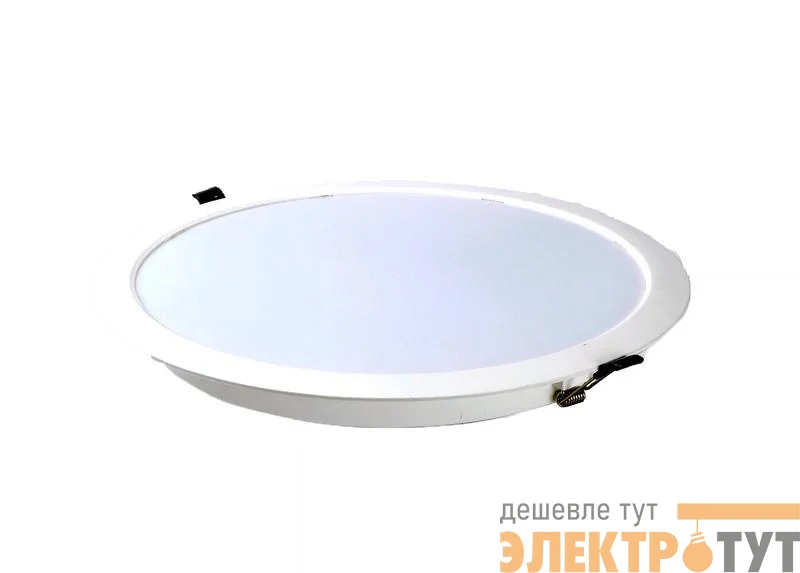 Светильник светодиодный встраиваемый PLED DL6 24Вт 6500К WH Downlight IP40 Jazzway 5036390