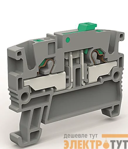 Клемма с размыкателем на 2.5кв.мм DKC ZEFS200GR