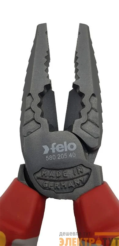 Плоскогубцы диэлектрические комбинированные 205мм Felo 58020540