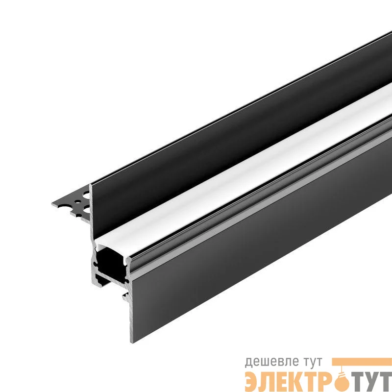 Профиль СEIL-S14-SHADOW-T-2000 BLACK L2000 алюм. Arlight 040779