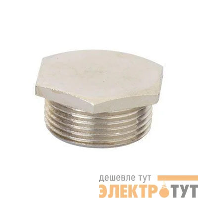 Заглушка M40х1.5 никелир. латунь DKC 6050-40