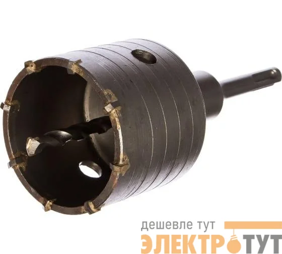 Коронка по бетону М22 d68мм в сборе (коронка + хвостовик + бур) SDS plus Вихрь 73/10/9/1