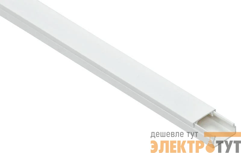 Кабель-канал 20х10 L2000 пластик ЭЛЕКОР IEK CKK10-020-010-1-K01