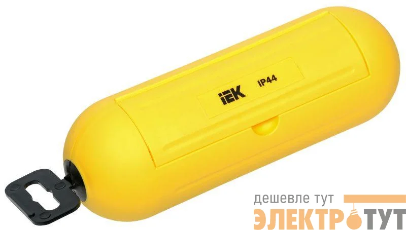Бокс для защиты кабельного соединения IP44 желт. IEK WBX10-44-K05
