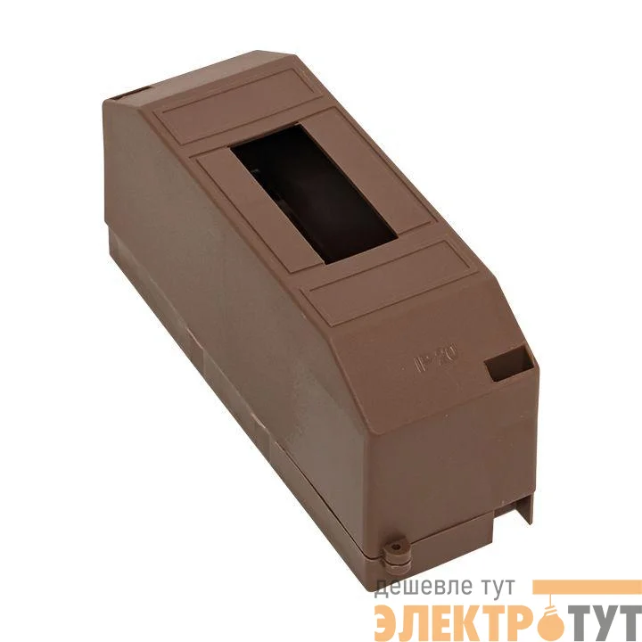 Бокс КМПН 1/2 темн. дерево инд. штрих-код PROxima EKF pbm40-n-2-dark