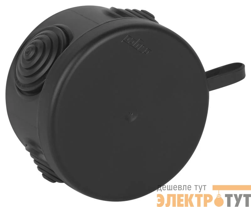 Коробка Тусо распаячная для ОП 60х40мм УХЛ1 черн. Ruvinil 67010МЧ