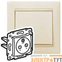Механизм розетки TV-FM-SAT СП Valena сл. кость Leg 774335