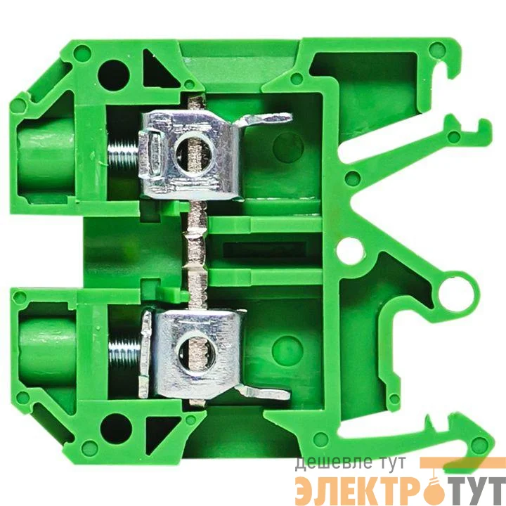 Колодка клеммная JXB-6/35 (50а) зел. EKF plc-jxb-6/35gn