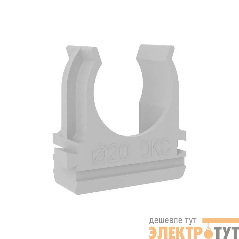 Держатель для труб (клипса) d20мм с защелкой (уп.10шт) DKC 51020R10