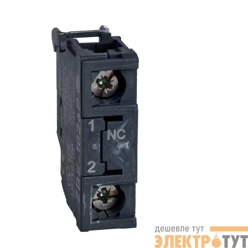 Блок контактов спец. для комм. слаб. токов 1НЗ SchE ZBE1026
