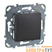 Механизм переключателя проходного 1-кл. СП Unica Top 10А IP20 (сх. 6) графит SchE MGU5.203.12ZD