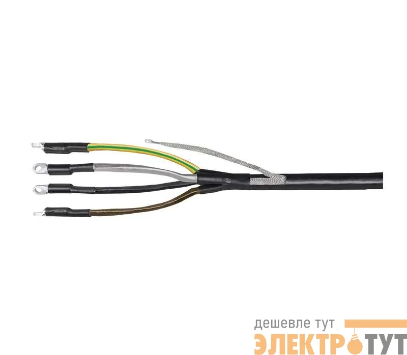 Муфта концевая ПКВтпбэ 4х150/240 с болт. наконечн.; ППД ПВХ/СПЭ изоляция 1кВ IEK UZM-XLBK1-VN4-150240SZ