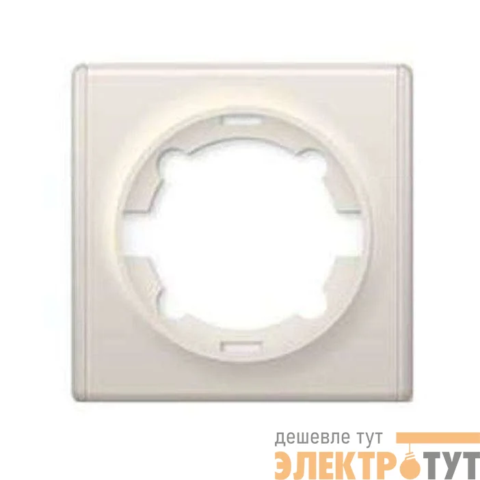 Рамка 1-м Florence беж. 1E52101301 OneKeyElectro 2172805