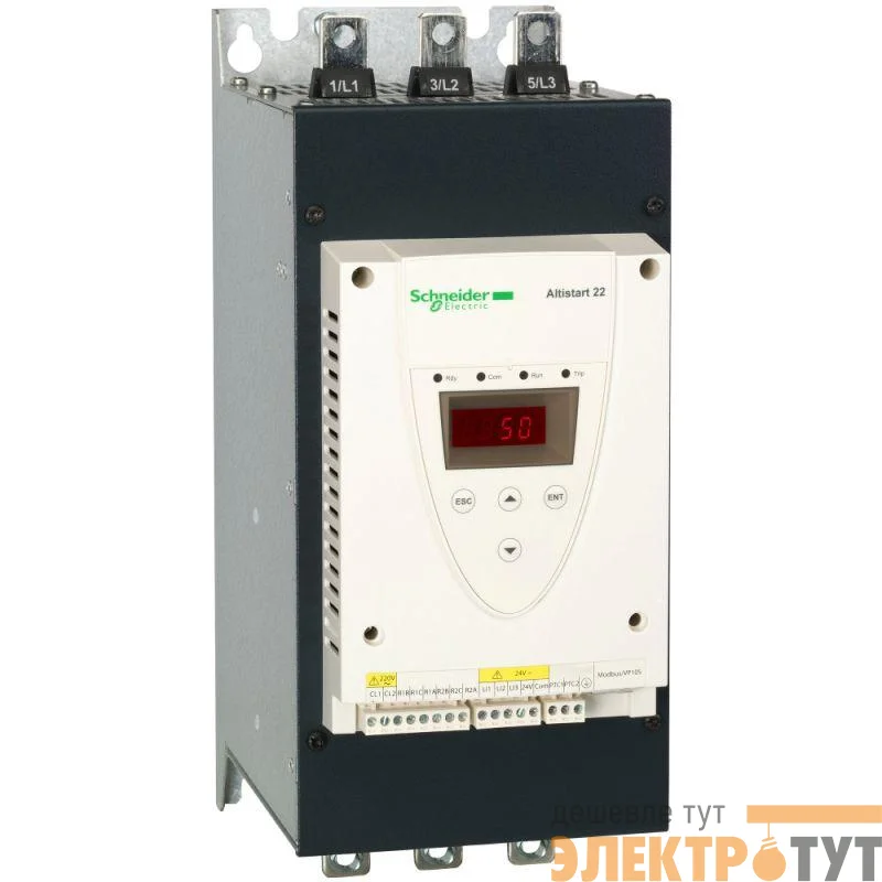 Устройство плавн. пуска ATS22 110А УПР 220В SchE ATS22C11Q