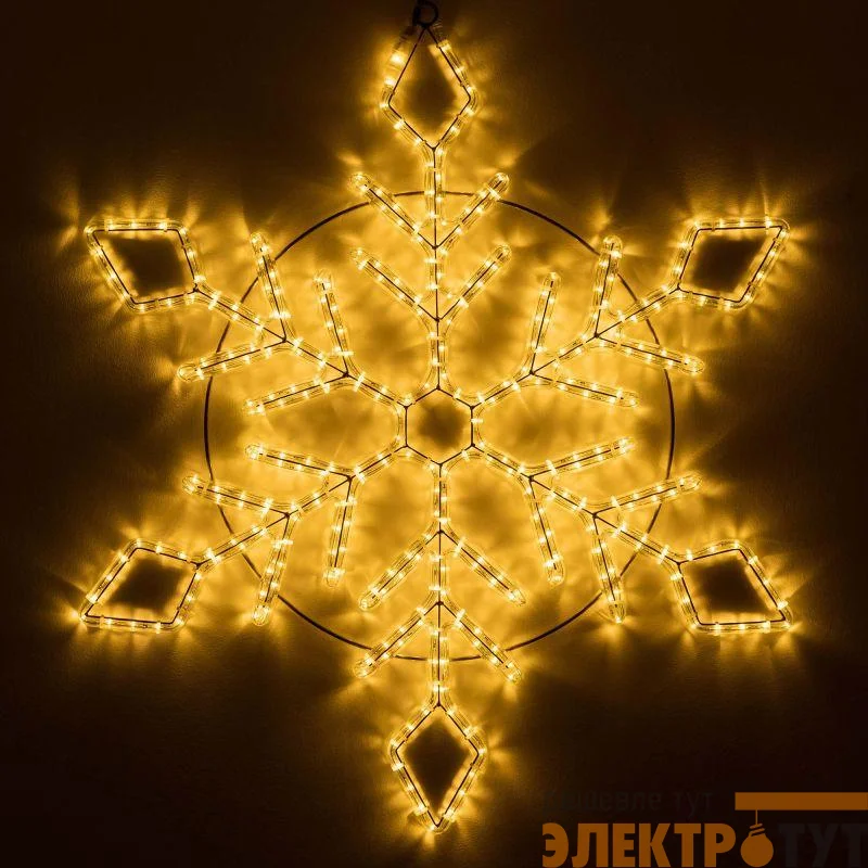 Фигура ARD-SNOWFLAKE-M9-900x900-360LED Warm (230В 22Вт) (IP65) Ardecoled 034257