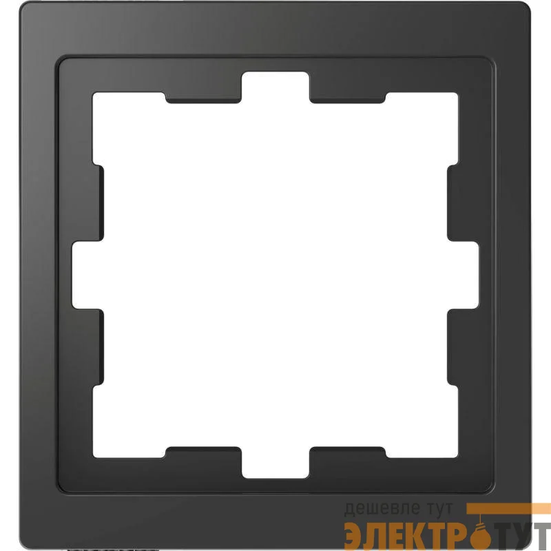 Рамка 1-м Merten D-Life SD антрацит SchE MTN4010-6534