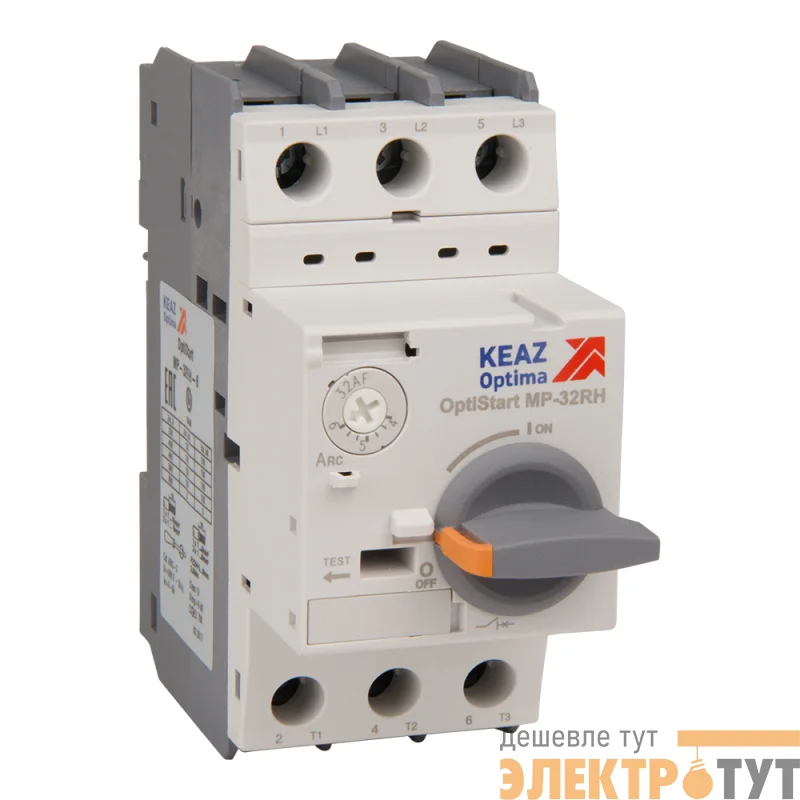 Выключатель автоматический 26А OptiStart MP 32RH КЭАЗ 251688