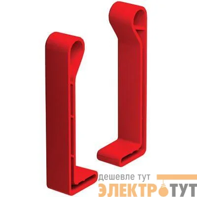 Комплект заглушек торц. прав. + лев. H 100 полиэтилен RAL3020 DKC LS1000