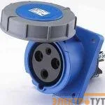 Розетка СП 433 63А 220В 2P+PE IP6 SchE 26056DEK