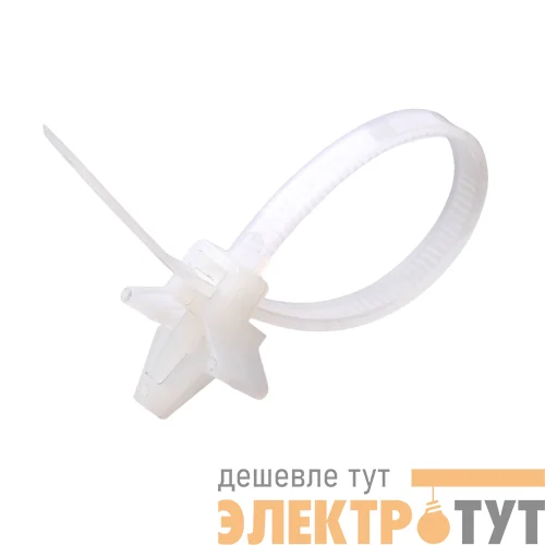 Хомут анкерный 4.8х190 нейлон. бел. NO-225-216 (уп.50шт) Эра Б0066344