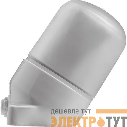 Светильник НББ 02-60-002 для бани керамика/стекло наклонный IP54 E27 max 60Вт 150х90х85 бел. Эра Б0064018