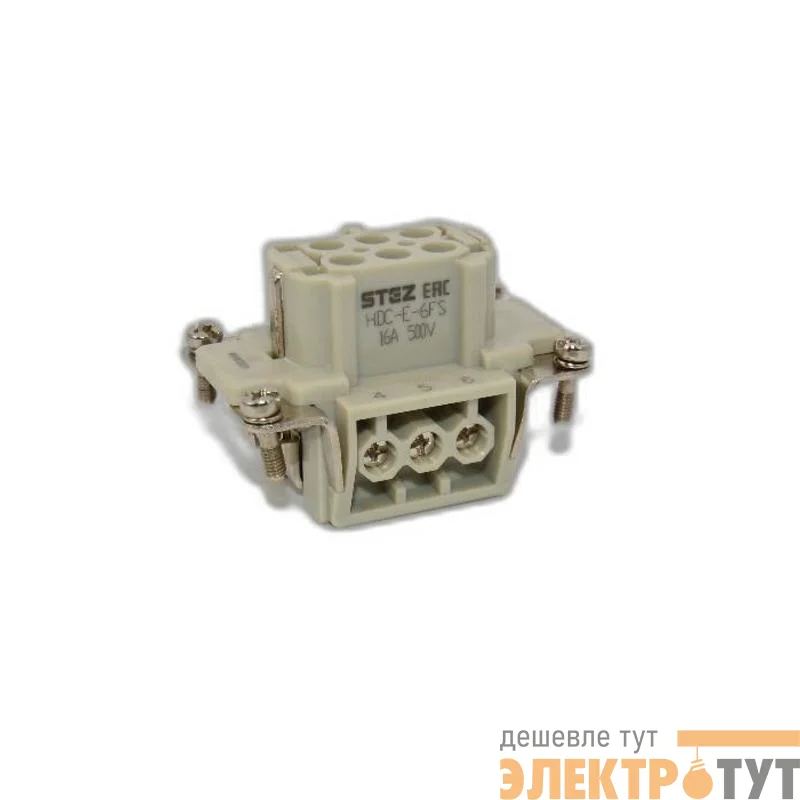 Вставка контактная постоянное число полюсов HDC-E-6FS СТЭЗ 187150222
