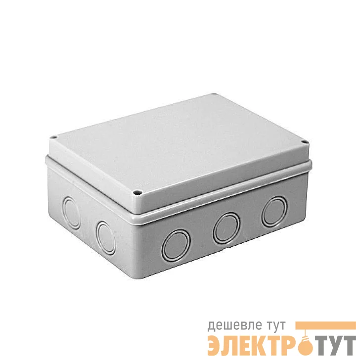 Коробка распаячная КМР-050-046 пылевлагозащ. 190х140х70 без мембранных вводов PROxima EKF plc-kmr-050-046
