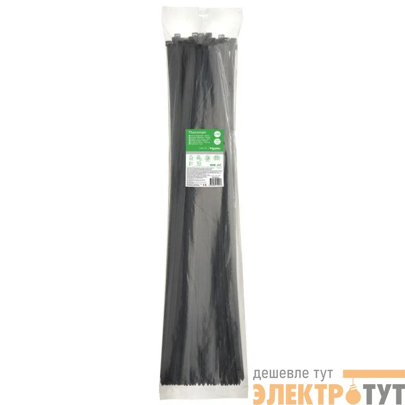 Стяжка кабельная 780х8.8 черн. (уп.100шт) SchE IMT46277