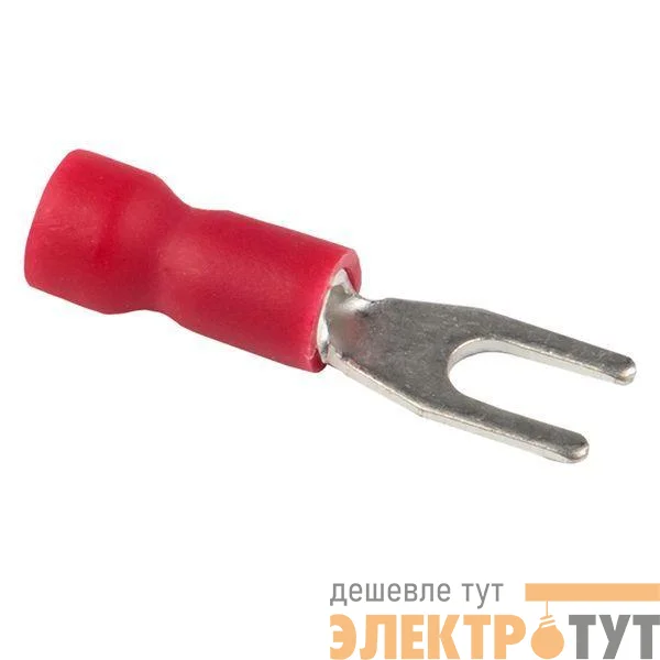 Наконечник вилочный изол. НВИ 1.5-4 (уп.50шт) EKF nvi-1.25-4n