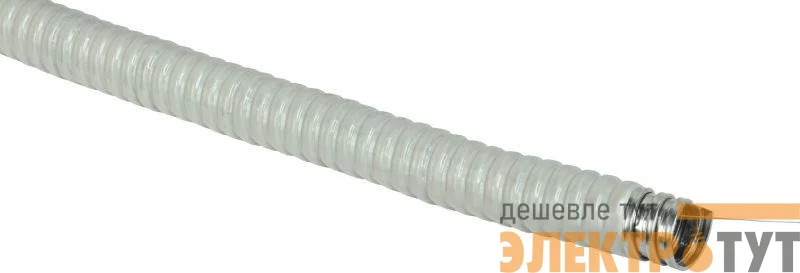 Металлорукав Р3-ЦПнг-50 d50мм с протяжкой сер. ELASTA (уп.20м) IEK CMP21-050-K41-020