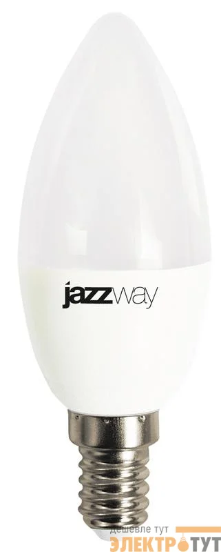 Лампа светодиодная PLED-LX C37 8Вт 4000К E14 JazzWay 5025271