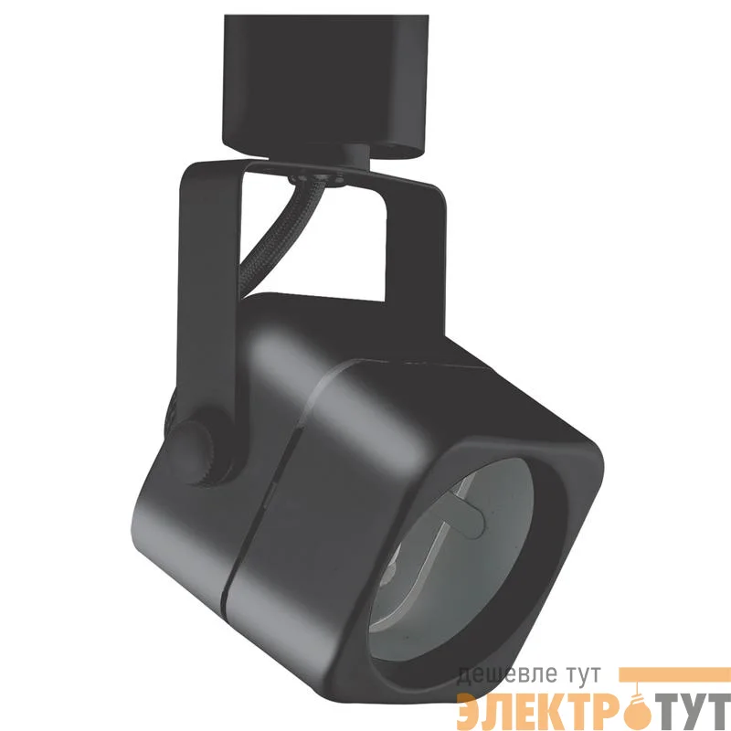Светильник-прожектор трековый PTR 24 GU10 BL 230V IP20 черн. JazzWay 5037830