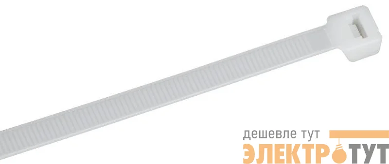 Хомут 7.6х550мм P6.6 стандартный бел. (уп.100шт) IEK UHH30-D076-550-100-K01