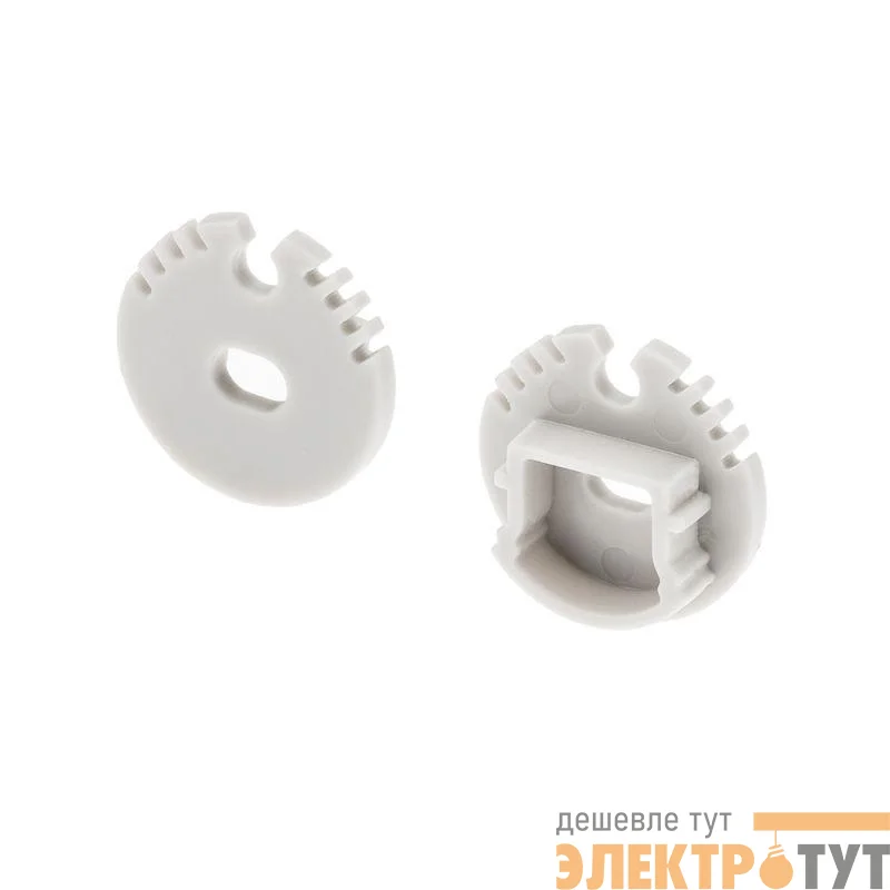 Заглушка ROUND-D20 с отверстием пластик Arlight 040664