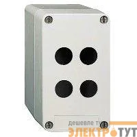 Корпус для кноп. пост. 4 отв. 85х146 SchE XAPA1104