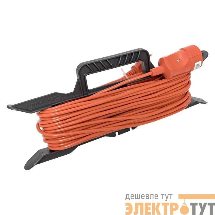 Удлинитель-шнур на рамке 1х20м без заземл. 10А "Зевс 2.0" 2.3кВт ПВС 2х0.75 PROxima EKF USRB02-10-275-1-20