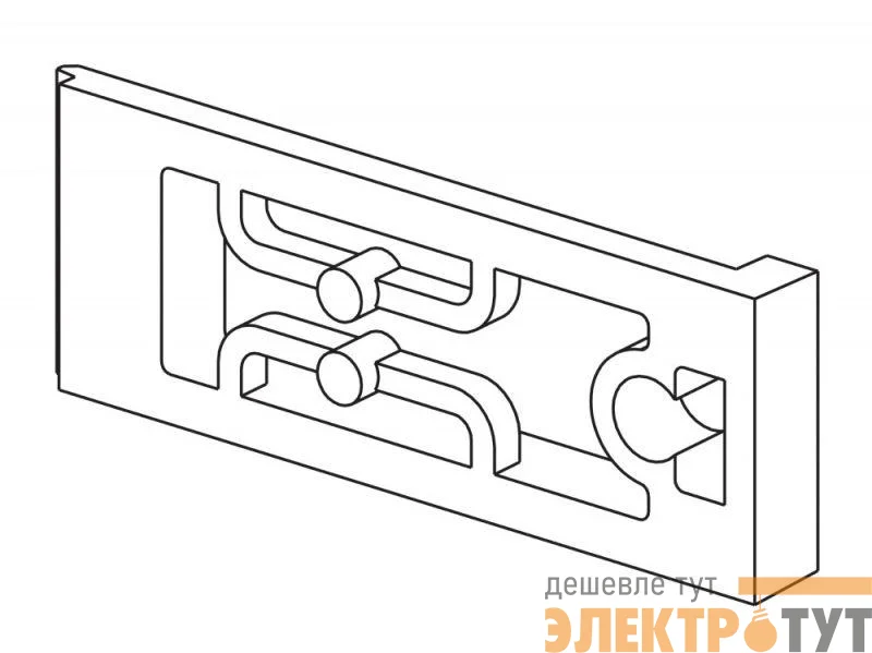 Зажим для крепления на панели (уп.12шт) SchE TM172AP12PM