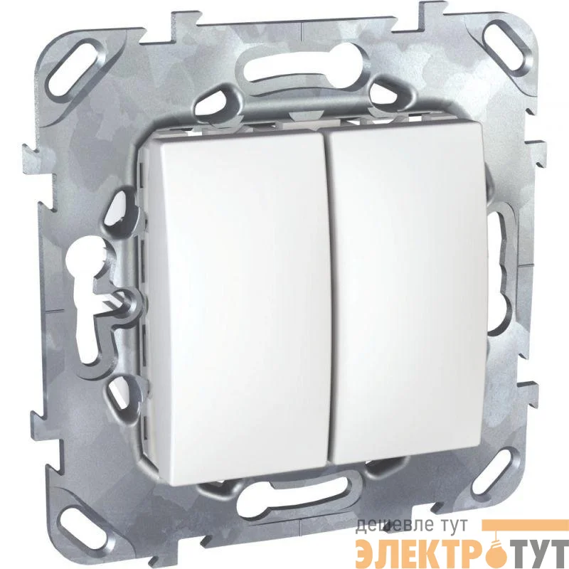 Механизм выключателя 2-кл. СП UNICA 10А IP20 бел. SchE MGU5.211.18ZD